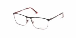 Jaguar 33615 4200 58/18 5 Jaguar 33615 4200 58/18 -Mode-Brillenwinkel original png 4051854519206 angle 03 jaguar 33615 eyewear black with dark red