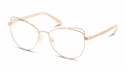 Michael Kors 3025 1108 53/17 -Mode-Brillenwinkel original png 725125000086 angle 01 michael kors mk3025 santiago rose gold