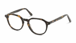 Unofficial Junior UNOT0018 HH00 46/18 -Mode-Brillenwinkel original png 8719154739439 angle 03 unofficial unot0018 eyewear havana havana