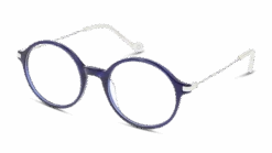 Unofficial Junior UNOT0042 CS00 46/19 -Mode-Brillenwinkel original png 8719154739835 angle 03 unofficial unot0042 super navy blue silver