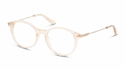 Unoffic UNOF0270 TD00 48/18 5 Unoffic UNOF0270 TD00 48/18 -Mode-Brillenwinkel original png 8719154807527 angle 03 unofficial unof0270 eyewear transparent gold