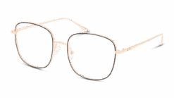 Unoffic UNOF0292 BD00 53/18 -Mode-Brillenwinkel original png 8719154808920 angle 03 unofficial unof0292 eyewear black gold